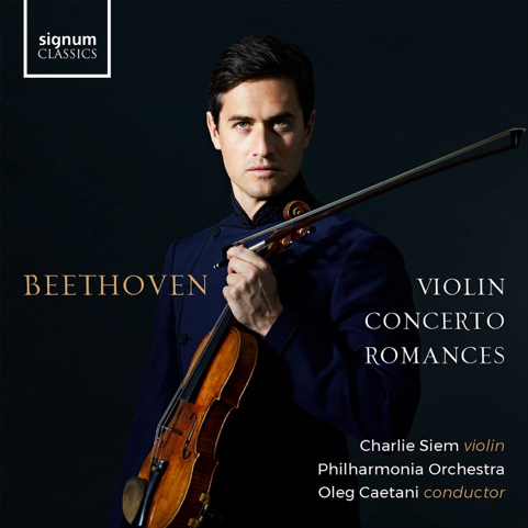 VIOLIN VIRTUOSO CHARLIE SIEM TO DEBUT NEW ALBUM BEETHOVEN: VIOLIN CONCERTO ROMANCES ON AUGUST 5